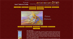 Desktop Screenshot of ana-cabrera.com