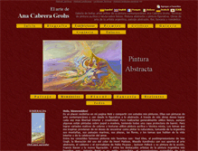 Tablet Screenshot of ana-cabrera.com